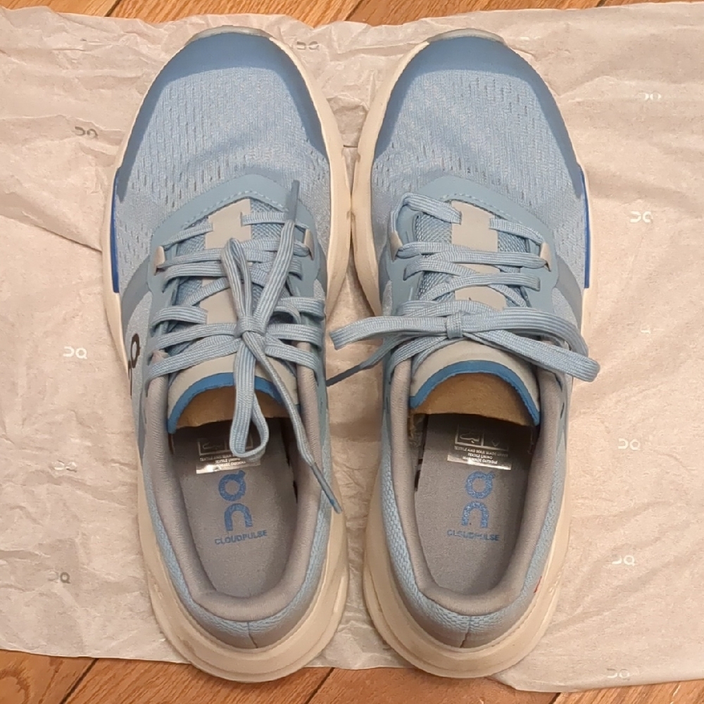 On Cloud Cloudpulse Gym HIIT Blue Sneaker Shoe Women's Size 6
